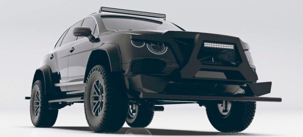 В сети появился самый ужасный тюнинг автомобиля Bentley Bentayga
