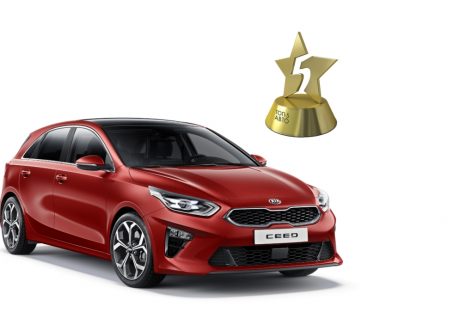 KIA Ceed победил в номинации «Компактный городской автомобиль» по итогам премии «ТОП-5 Авто 2019»