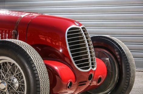 Maserati празднует победу Tipo 6CM в Targa Florio 1939 года