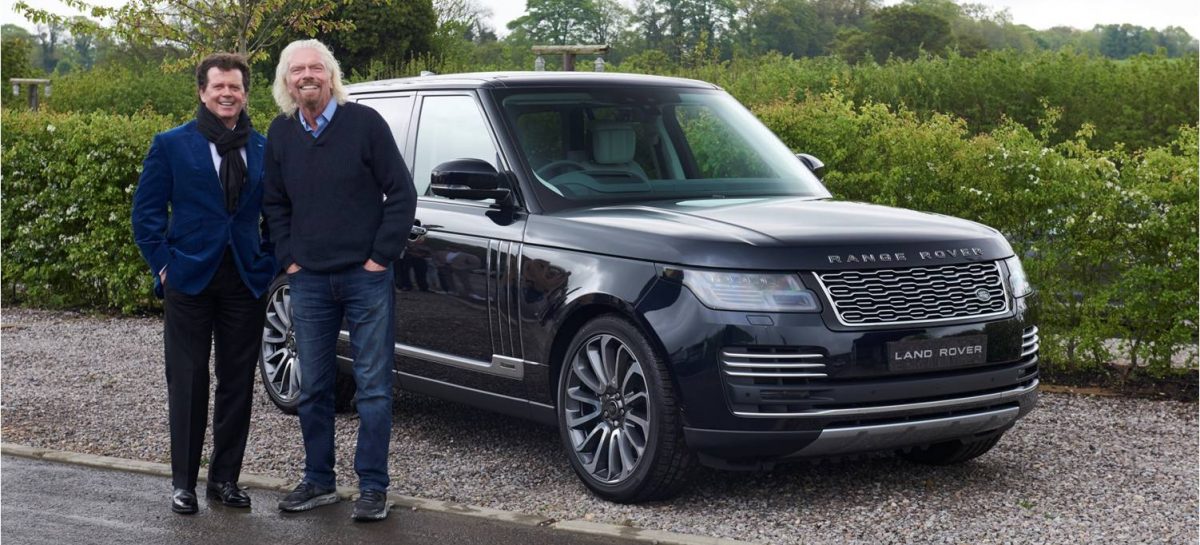 Land Rover представляет специальную версию Range Rover Astronaut для будущих астронавтов Virgin Galactic