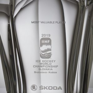 Студия ŠKODA Design создает награду для самого ценного игрока Чемпионата мира по хоккею IIHF 2019