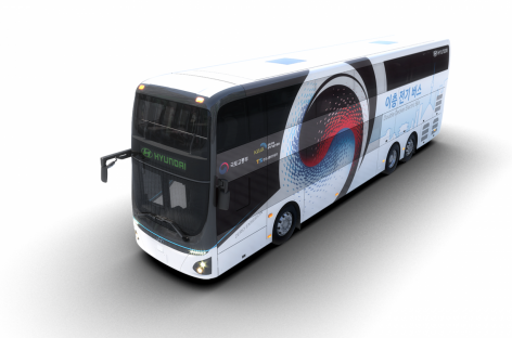 Hyundai Motor представила электрический двухэтажный автобус