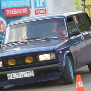 В Люберцах прошел Кубок Победы по автослалому