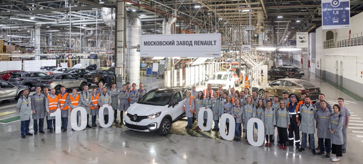 Renault  выпустил 100-тысячный Kaptur на московском заводе
