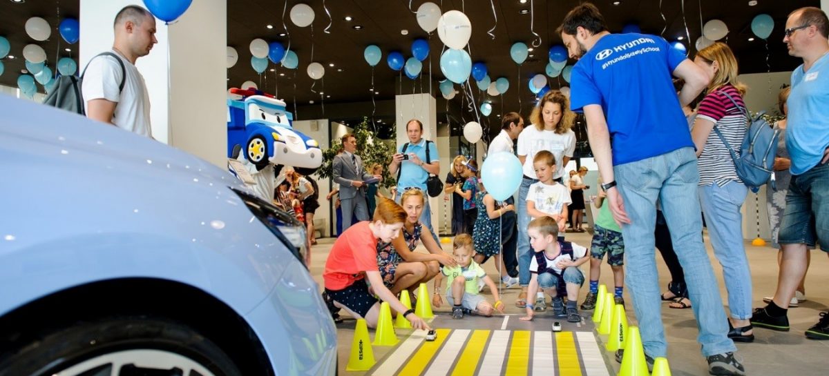В проекте Hyundai «Безопасная дорога» приняли участие более 5500 детей