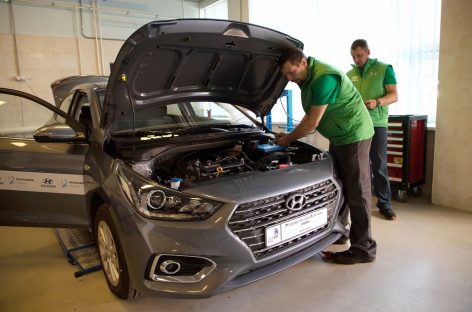 Завод Hyundai передал два новых автомобиля техникуму “Автосервис”