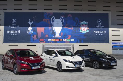 Nissan «электрифицирует» финал Лиги чемпионов УЕФА в Мадриде