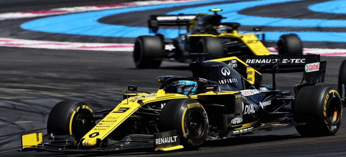 Команда Renault F1 Team приняла участие в Гран-при Франции