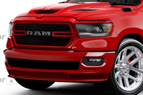 Появились снимки Dodge RAM с ретро-деталями от SRT-10