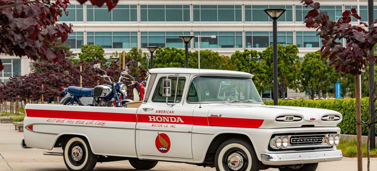 Пикап Chevy восстановили в честь юбилея Honda