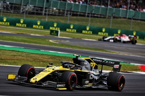 Команда Renault F1 Team успешно выступила на Гран-При Великобритании