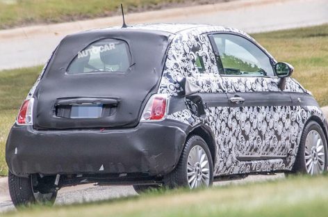Новый электромобиль Fiat 500 заметили во время дорожных испытаний