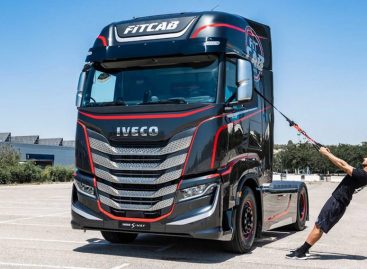 Iveco Fit Cab – грузовой автомобиль с тренажерами для фитнеса