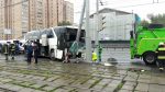 15 туристов из Китая пострадали в ДТП с туристическим автобусом в Москве