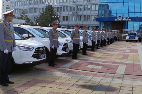138 кроссоверов JAC S3 поступили на службу в казахстанскую полицию