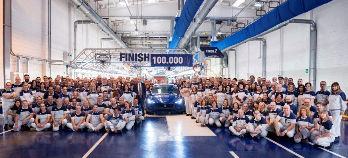 На заводе AGAP выпустили 100 – тысячную Maserati Ghibli