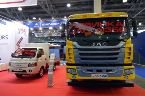JAC Motors продемонстрировал две новые модели на Comtrans-2019