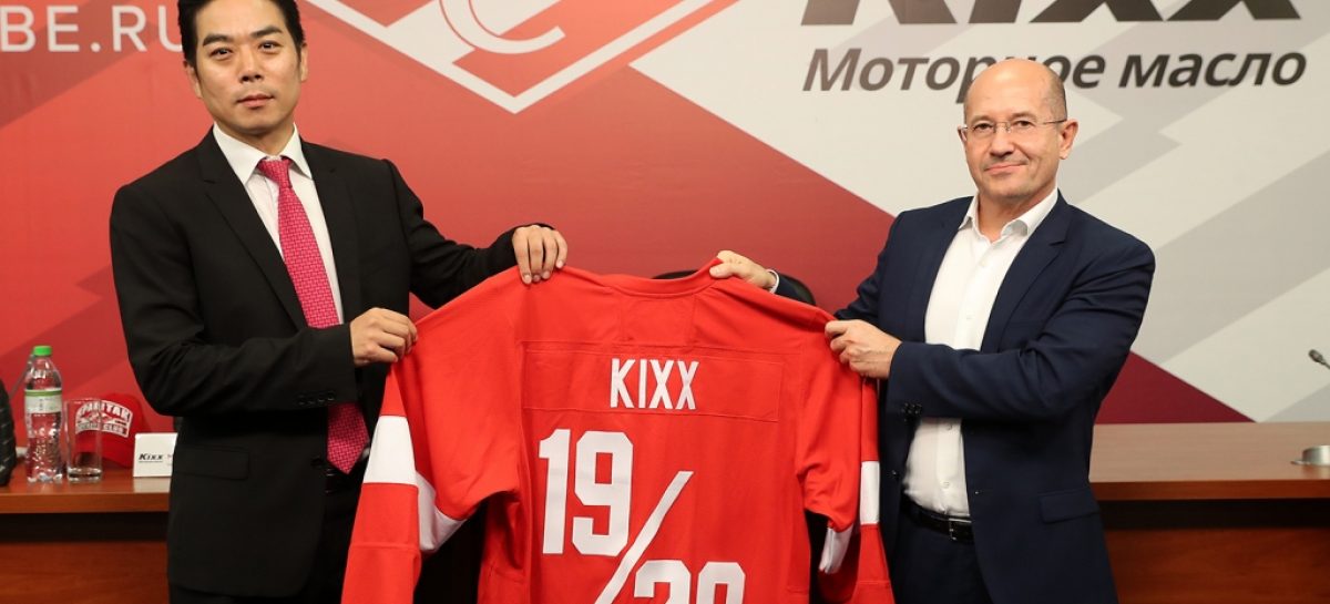 Партнерство между Kixx и ХК «Спартак» продлится в течение сезона 2019-2020
