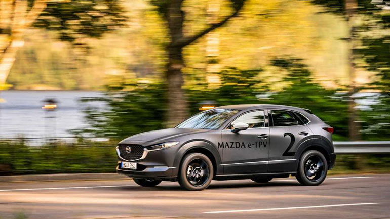 серийный электромобиль Mazda