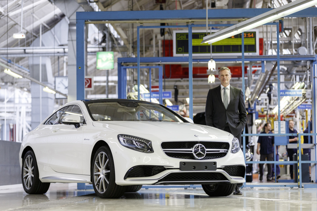 Маркус Шефер, член правления подразделения автомобилей Mercedes-Benz, управления производством и цепями поставок.