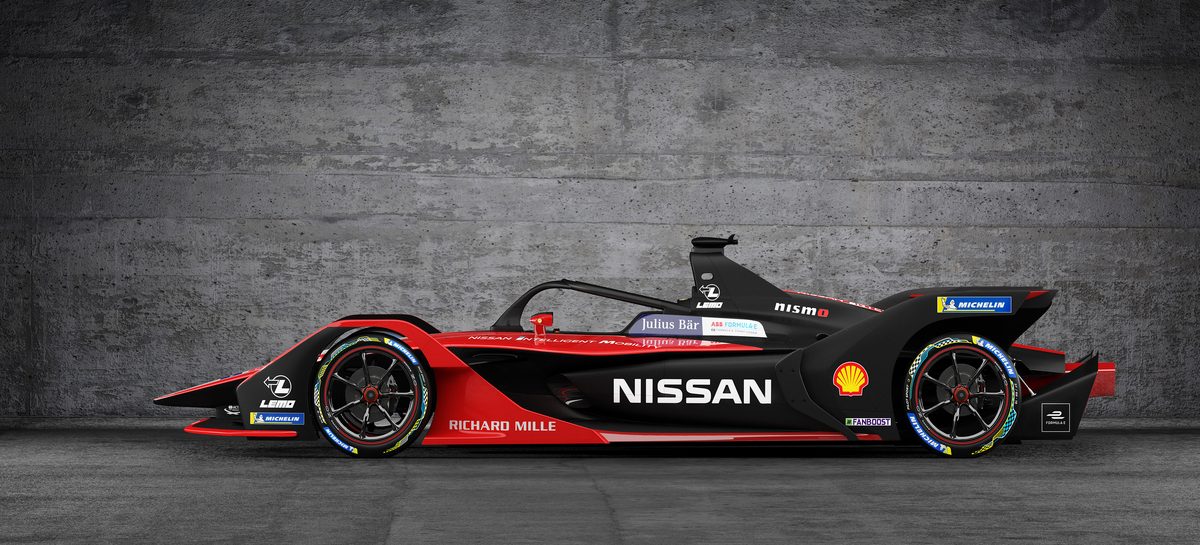 Гоночные автомобили Nissan для нового сезона Формулы E будут выглядеть в японском стиле