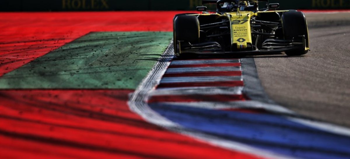 Напряженное Гран-при России для команды Renault F1 Team