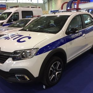 Renault подготовил патрульный автомобиль Госавтоинспекции для выставки Interpolitex