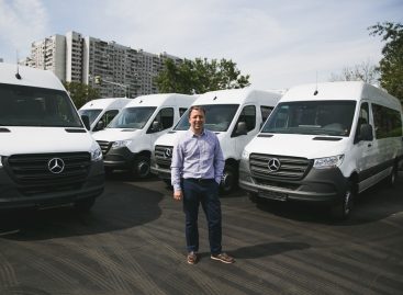 Одна из крупнейших транспортных компаний приобрела новые микроавтобусы Mercedes-Benz