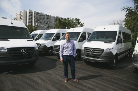 Одна из крупнейших транспортных компаний приобрела новые микроавтобусы Mercedes-Benz