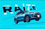 Первые изображения компактного кроссовера Toyota Raize