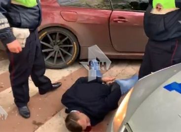 Видео задержания сына вице-президента МТС после многочасовой погони