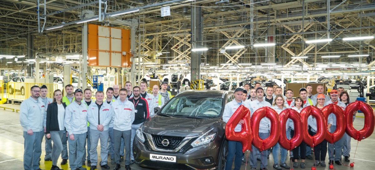 С конвейера завода Nissan сошел 400-тысячный автомобиль
