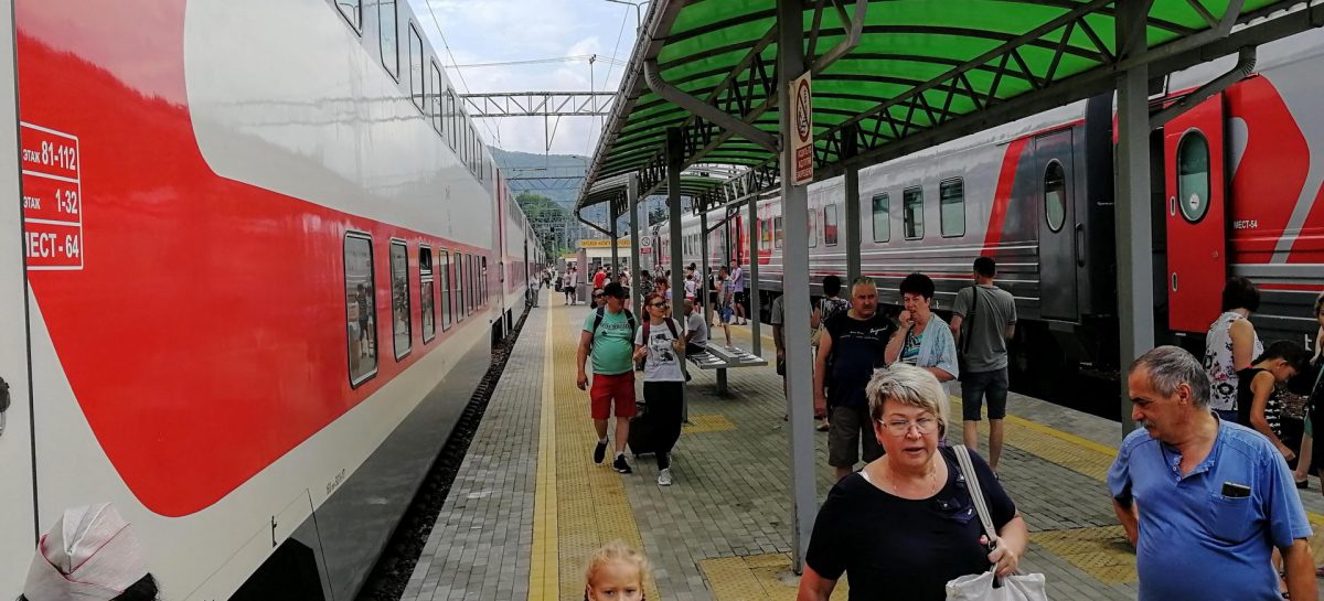 С 14 января по 1 мая 2020 РЖД отменяет пассажирские поезда в сторону Туапсе-Сочи-Адлер