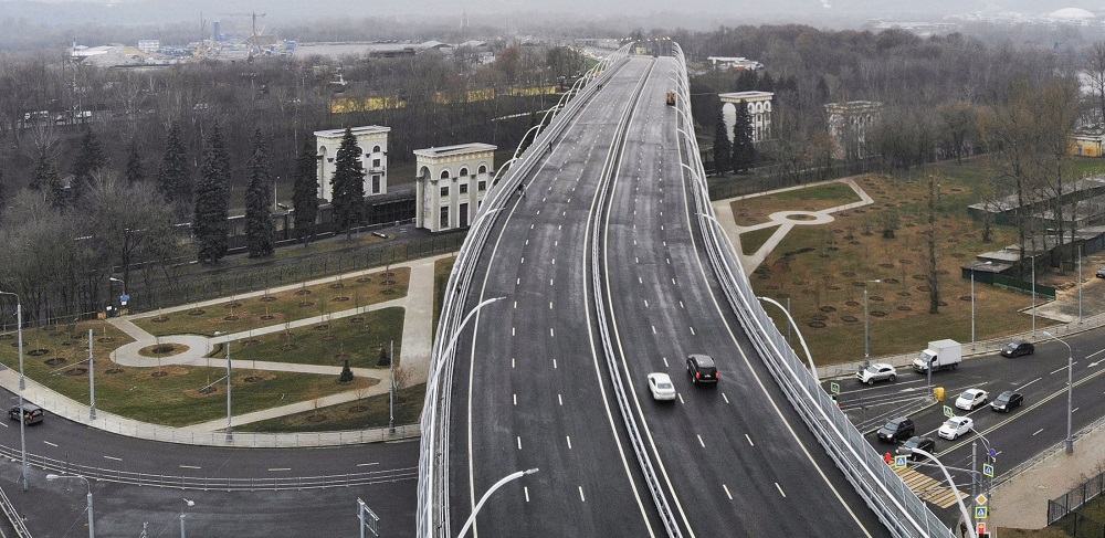 В Москве открыли большой мост 