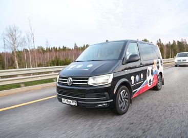 Volkswagen поддержал автопробег «Наши парни» в поддержку сборной России по футболу