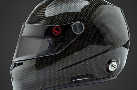 Pininfarina выпустила инновационный шлем с водяным охлаждением