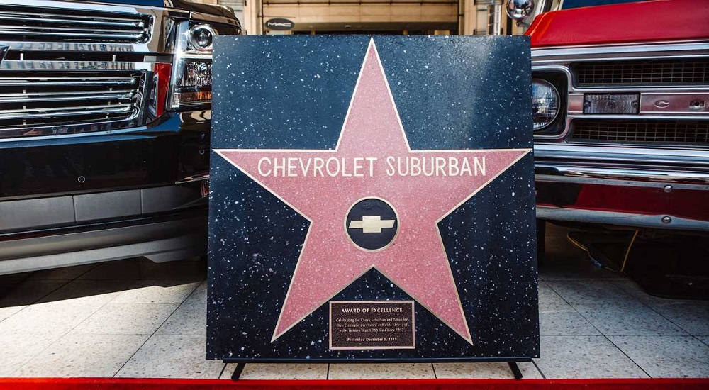 Chevrolet Suburban получил звезду на Аллее славы