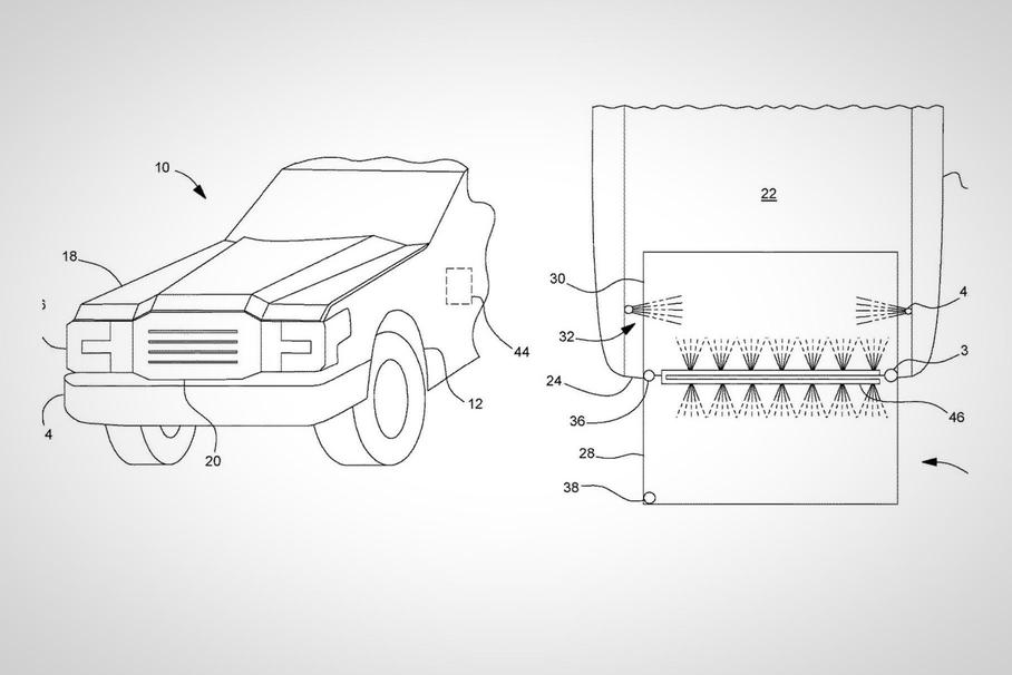 Ford запатентовал открывающуюся «радиаторную решетку»