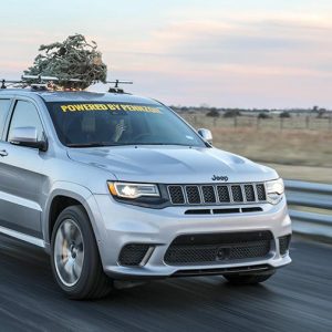 Jeep Cherokee установил новогодний рекорд скорости