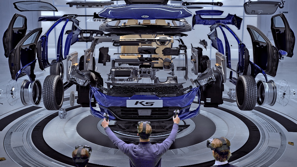 KIA внедряет систему виртуальной реальности для проектирования автомобилей 