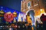 Флагманский тягач MAN TGX доставил Главную новогоднюю елку России в Кремль