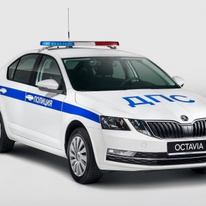 Skoda передала полиции 3 870 патрульных автомобилей на базе Skoda Octavia