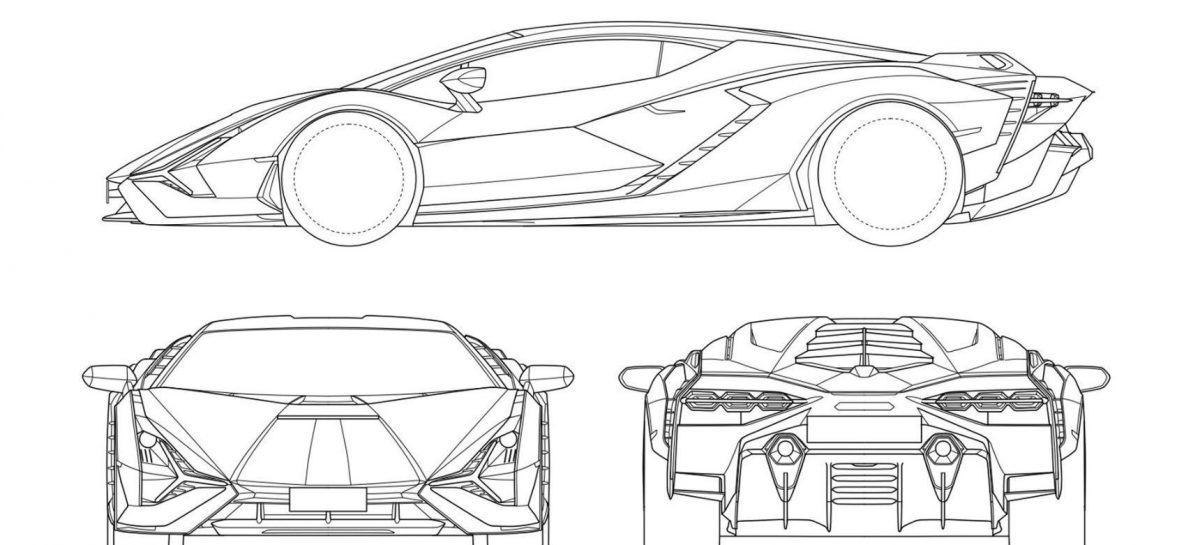 Самый мощный гиперкар Lamborghini запатентован в России