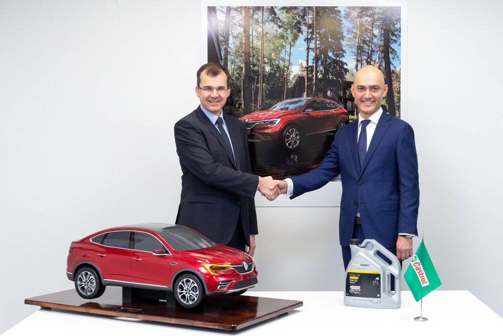 Renault и Castrol подписали договор о сотрудничестве