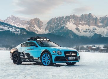 Bentley Continental GT выступит в гонке GP Ice Race