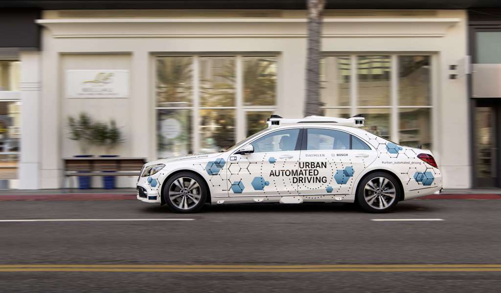 Bosch и Mercedes-Benz тестируют сервис по беспилотному каршерингу