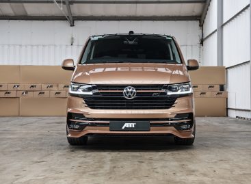 Volkswagen Transporter получил аэрокит, занижение и прибавку мощности