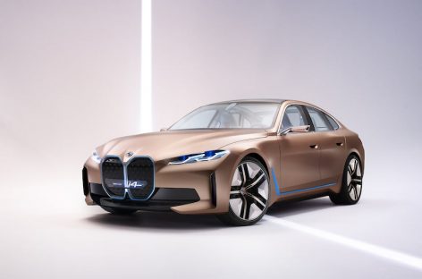 BMW раскрыла электромобиль Concept i4