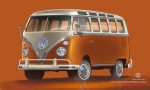 Volkswagen Коммерческие автомобили впервые представит новый e-Bulli на выставке Techno Classica