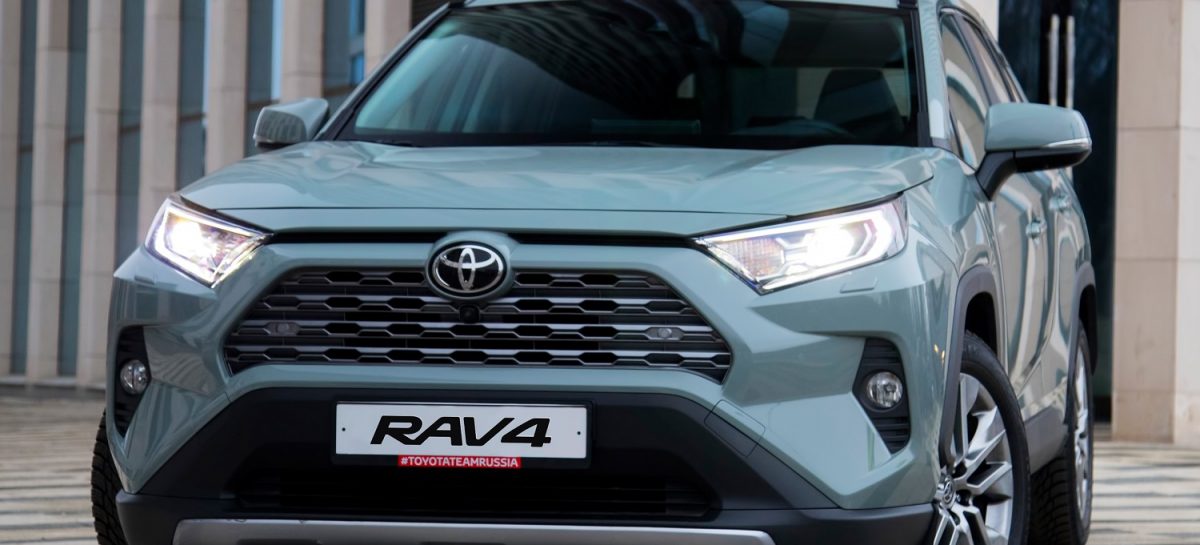 Toyota объявляет выгодные условия на покупку RAV4 и других автомобилей бренда